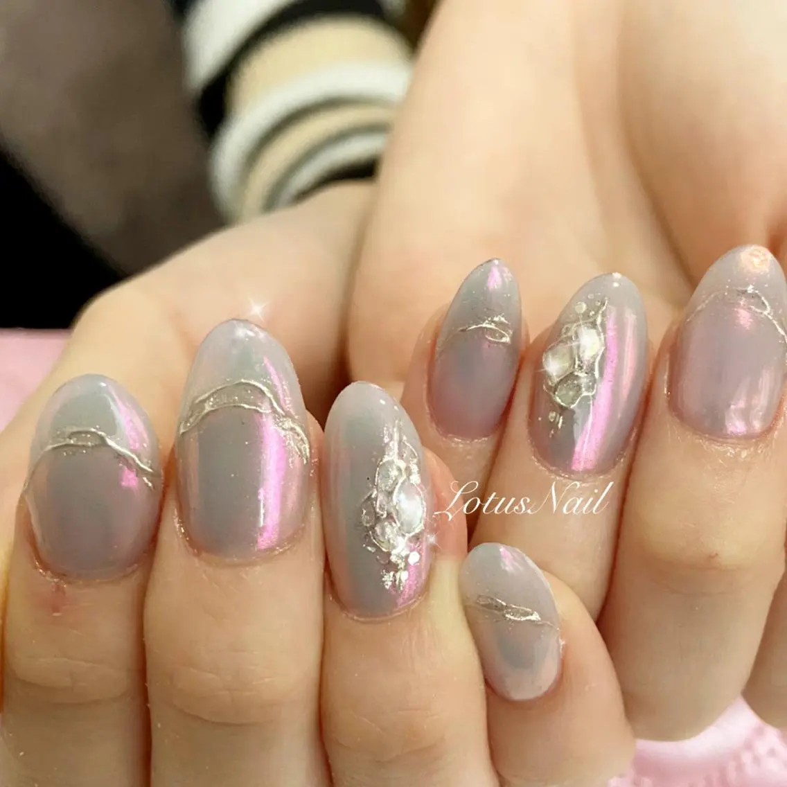 ネイル ニュアンスネイル ハンドネイル Lotus Nailのネイルデザイン