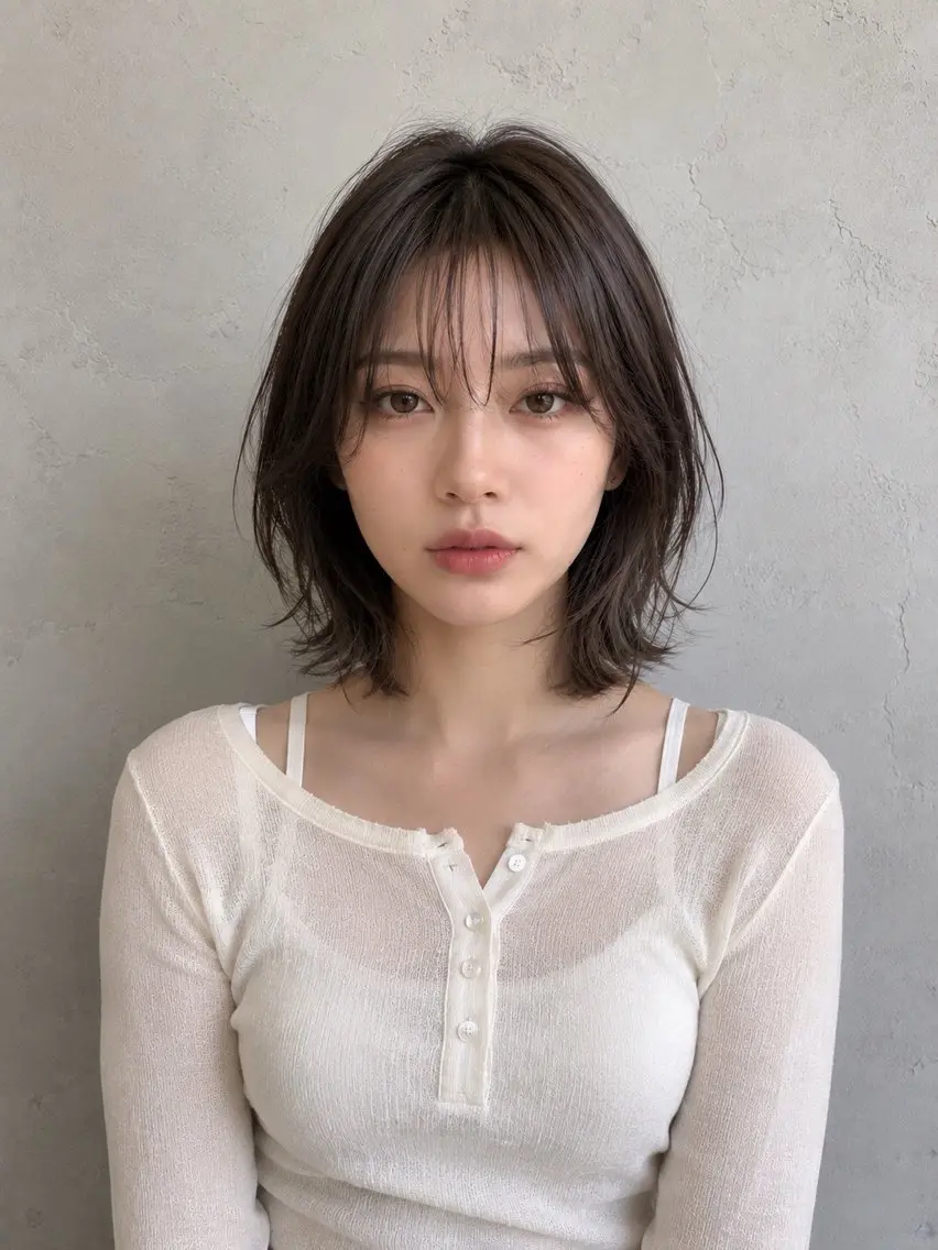 ミディアム レイヤー/髪質改善 🌿青山英里のヘアスタイル