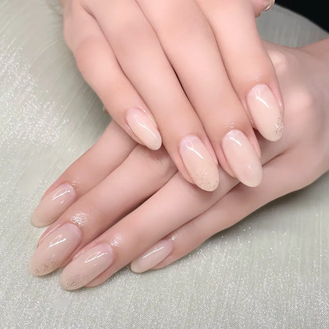 ネイル ラメ(グリッター) ハンドネイル Nailist suzuのネイルデザイン