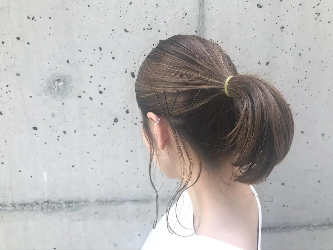 ミディアム 黒神 浩之のヘアスタイル