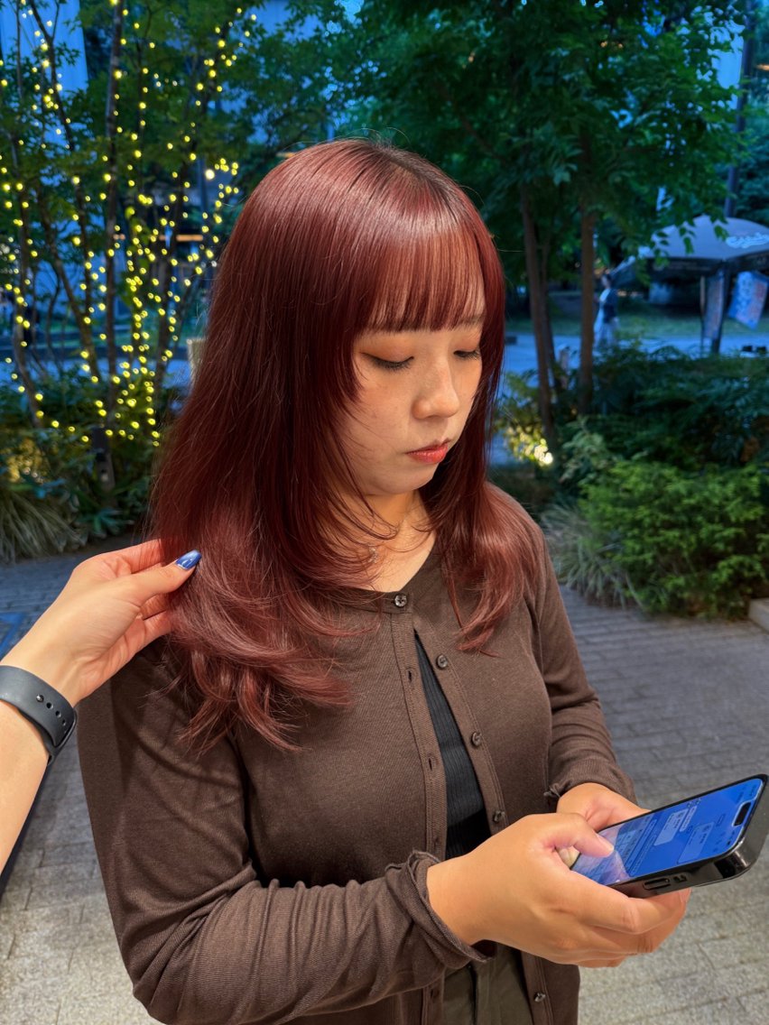 ミディアム 🌱立川/レディース カット/Kiaraのヘアスタイル