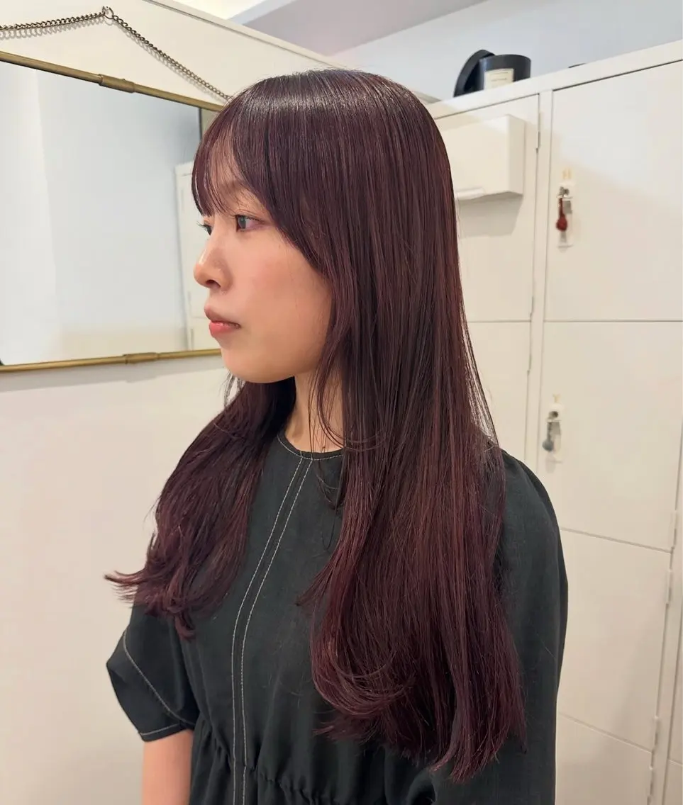 ロング カラー ラベンダーカラー yutaka/透明感 カラー/髪質改善🤎のヘアスタイル