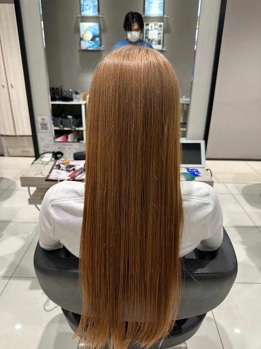 【minimo限定価格】ブリーチ+ワンカラー＋ヘアトリートメント✨の写真