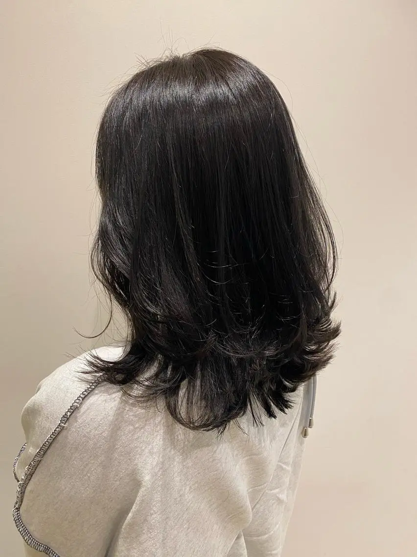 【U24学割✨】透明感イルミナカラー+オージュア2Stepトリートメント【ミニモ学割 西荻窪】の写真