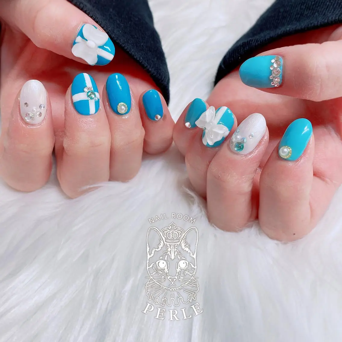 ネイル ハンドネイル nail room Perleのネイルデザイン