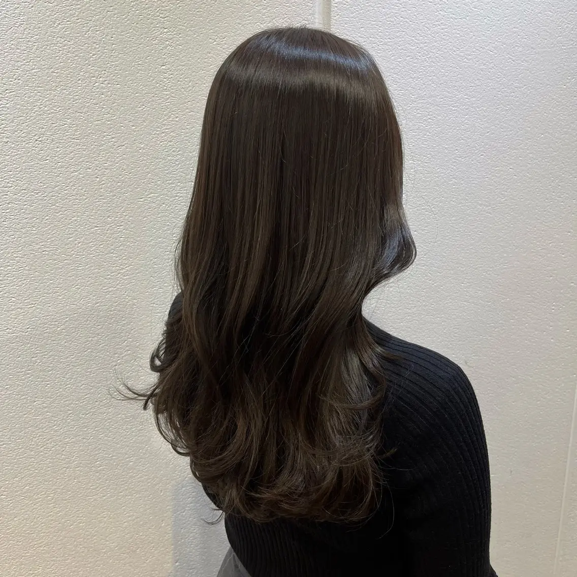 ロング カット ヘアカラー トリートメント Lolonois梅田 /Okazaki:)のヘアスタイル