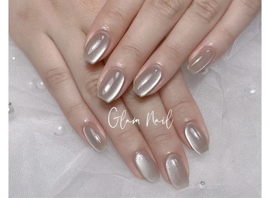 ネイル Glam 長さだし専門のネイルデザイン