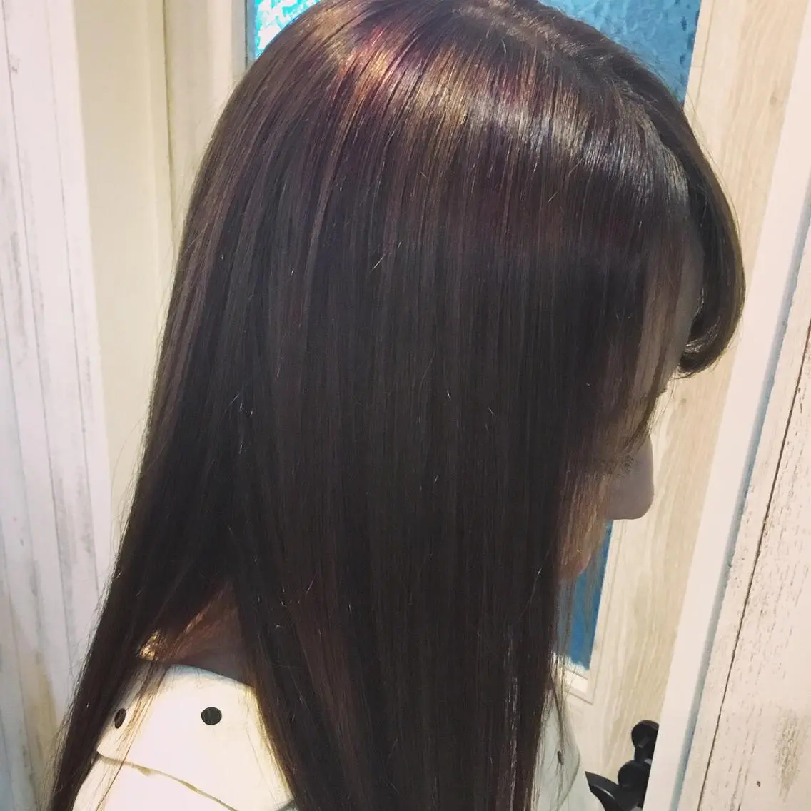 ロング カラー 金崎 新吾のヘアスタイル