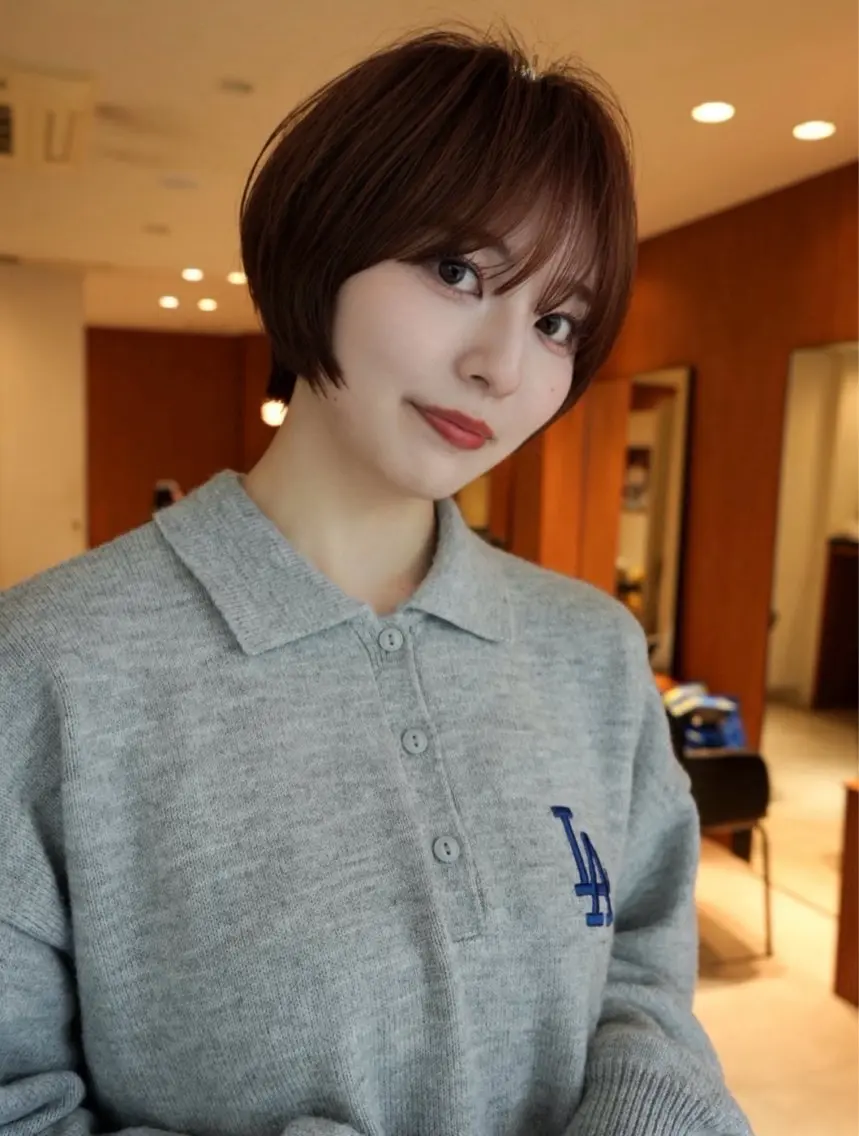 ショート 松村光留 /ショート/ウルフのヘアスタイル