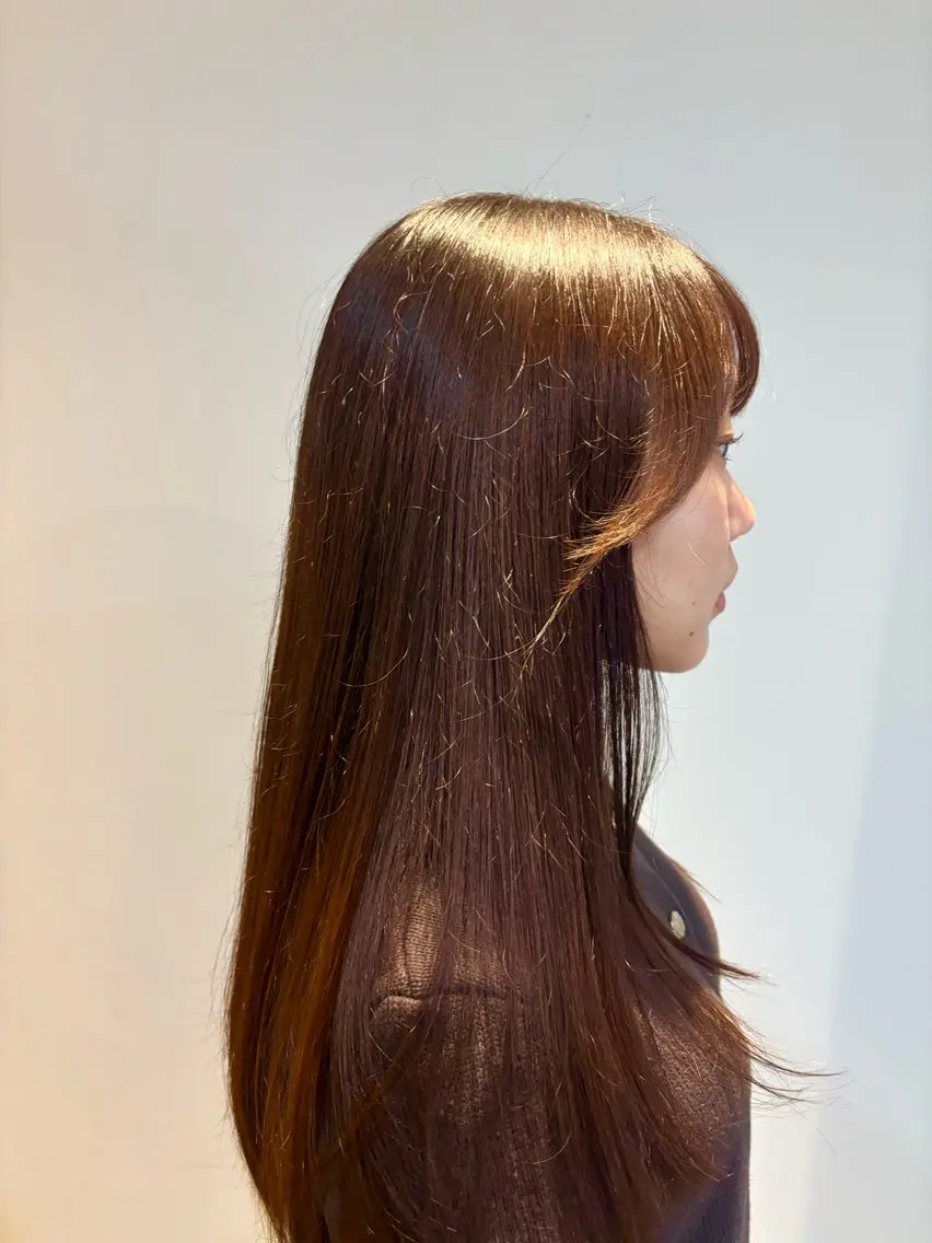 ロング 新横浜 CLOVER 本店/田中ゆいのヘアスタイル