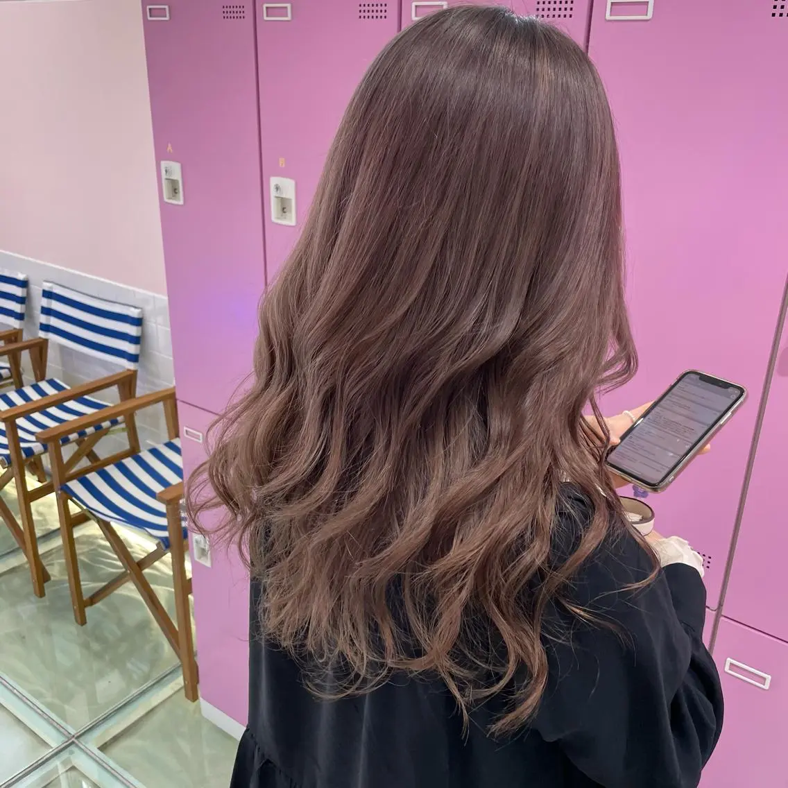 ミディアム カラー カット ヘアカラー トリートメント ヘアセット 🫧tatsuki 🫧“lot 横浜“のヘアスタイル