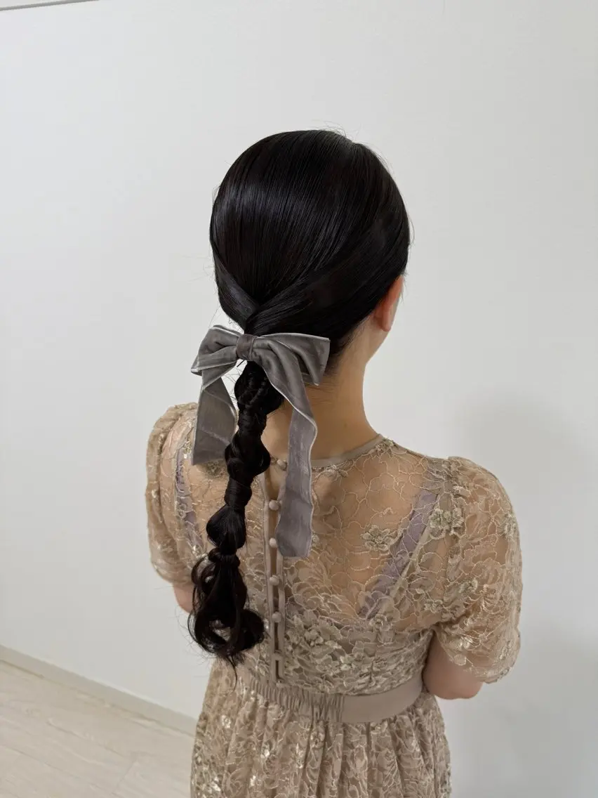 ロング ヘアアレンジ 大羅 海比のヘアスタイル