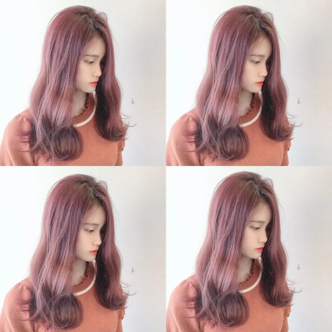 ミディアム カラー 透明感カラー ヘアカラー 似合わせ/ カラー.岡田友仁のヘアスタイル