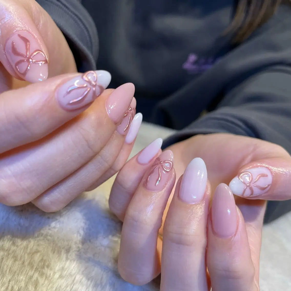 ネイル ピンク 春ネイル ハンドネイル MIUNail YUMIのネイルデザイン