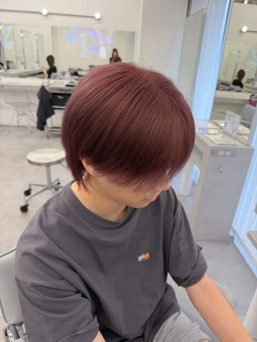 カラー メンズ 🧸🎀ブリーチ ‪栄🎀🧸かのんのヘアスタイル