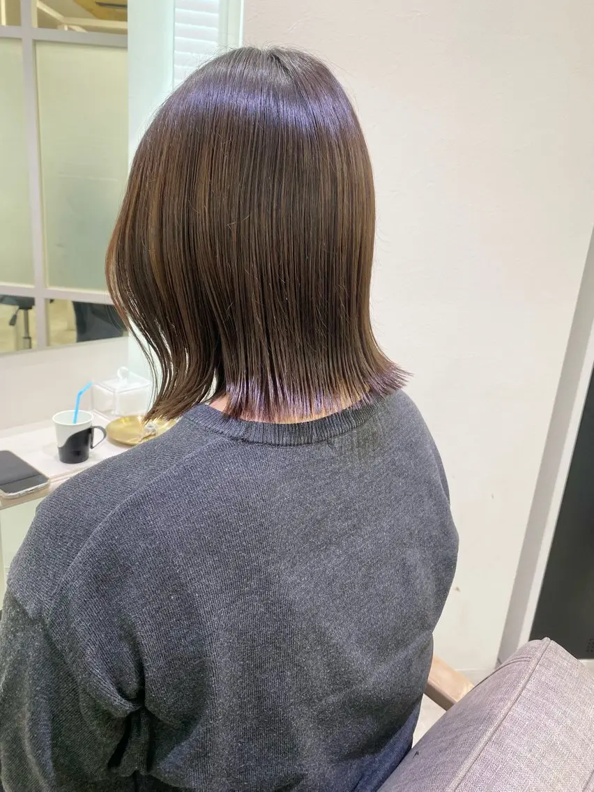 ショート カット ヘアカラー トリートメント 透明感カラー/ FRAME天王寺✨のヘアスタイル
