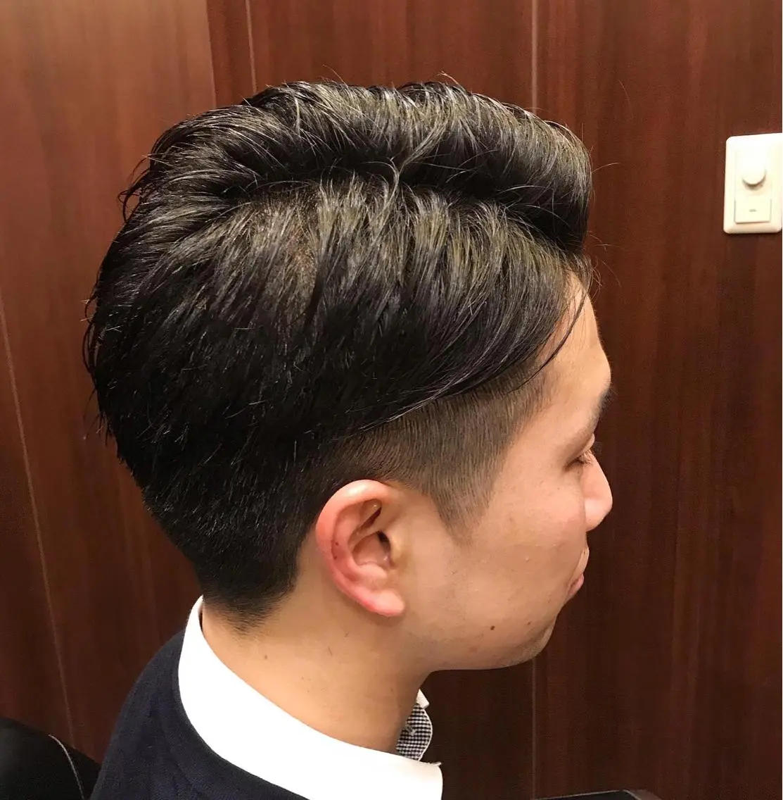 ショート プレミアムバーバー 表参道のヘアスタイル