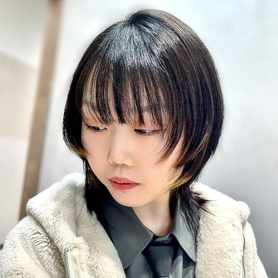 ショート ウルフカット カット 森 隆秀/韓国ヘアのヘアスタイル