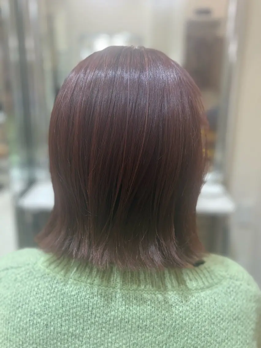 ミディアム くびれヘア レイヤーカット TOU/ROU代表 藤浪佑太のヘアスタイル
