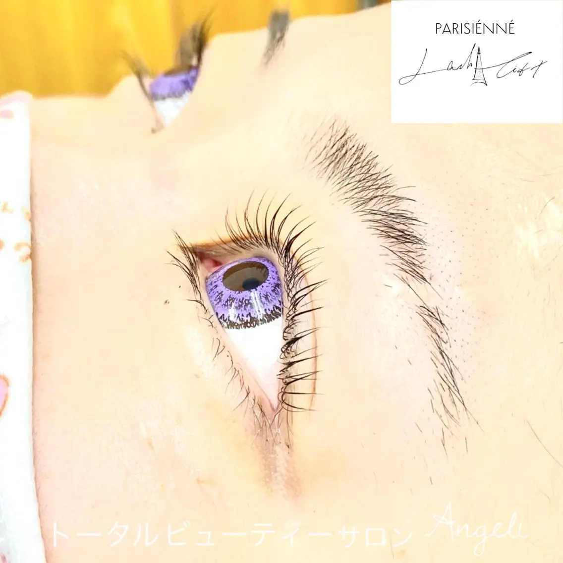 マツエク・マツパ パリジェンヌラッシュリフト マツパ Angeli👼 Chiyoのネイルデザイン