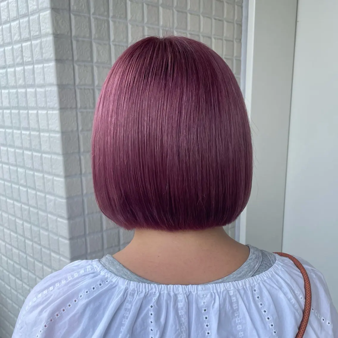 カラー 銀座：似合わせカラー オリーブ🫒アレンジのヘアスタイル