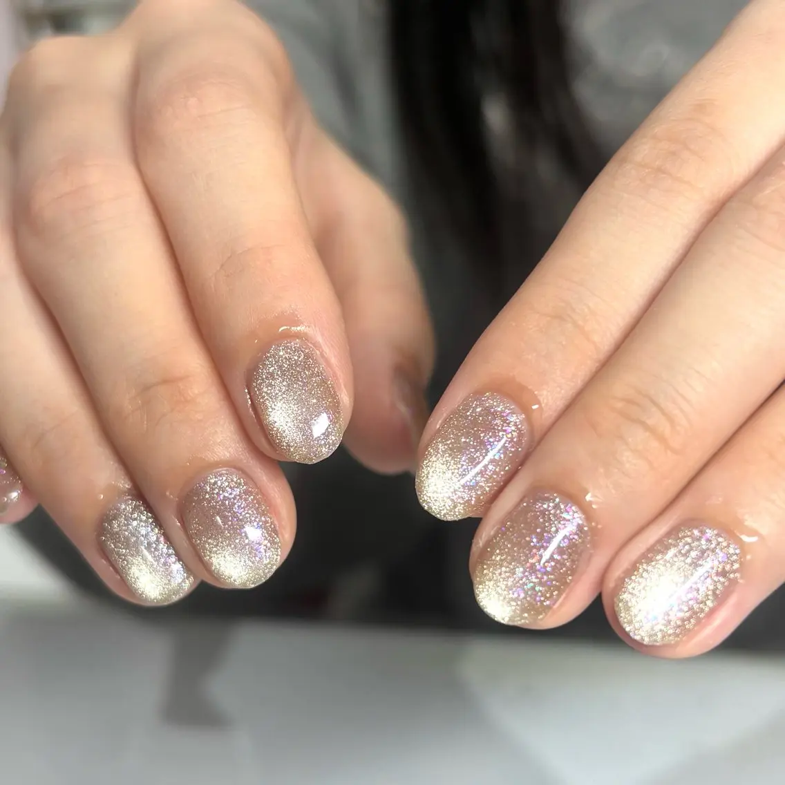 ネイル ハンドネイル CLALA Tokiho 🖤:のネイルデザイン