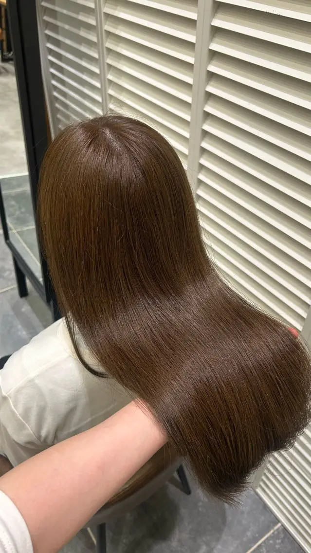 カラー ベージュカラー 透明感カラー ヘアカラー トリートメント 可愛いを仕込む🩰 透明感ヘア／海琴のヘアスタイル