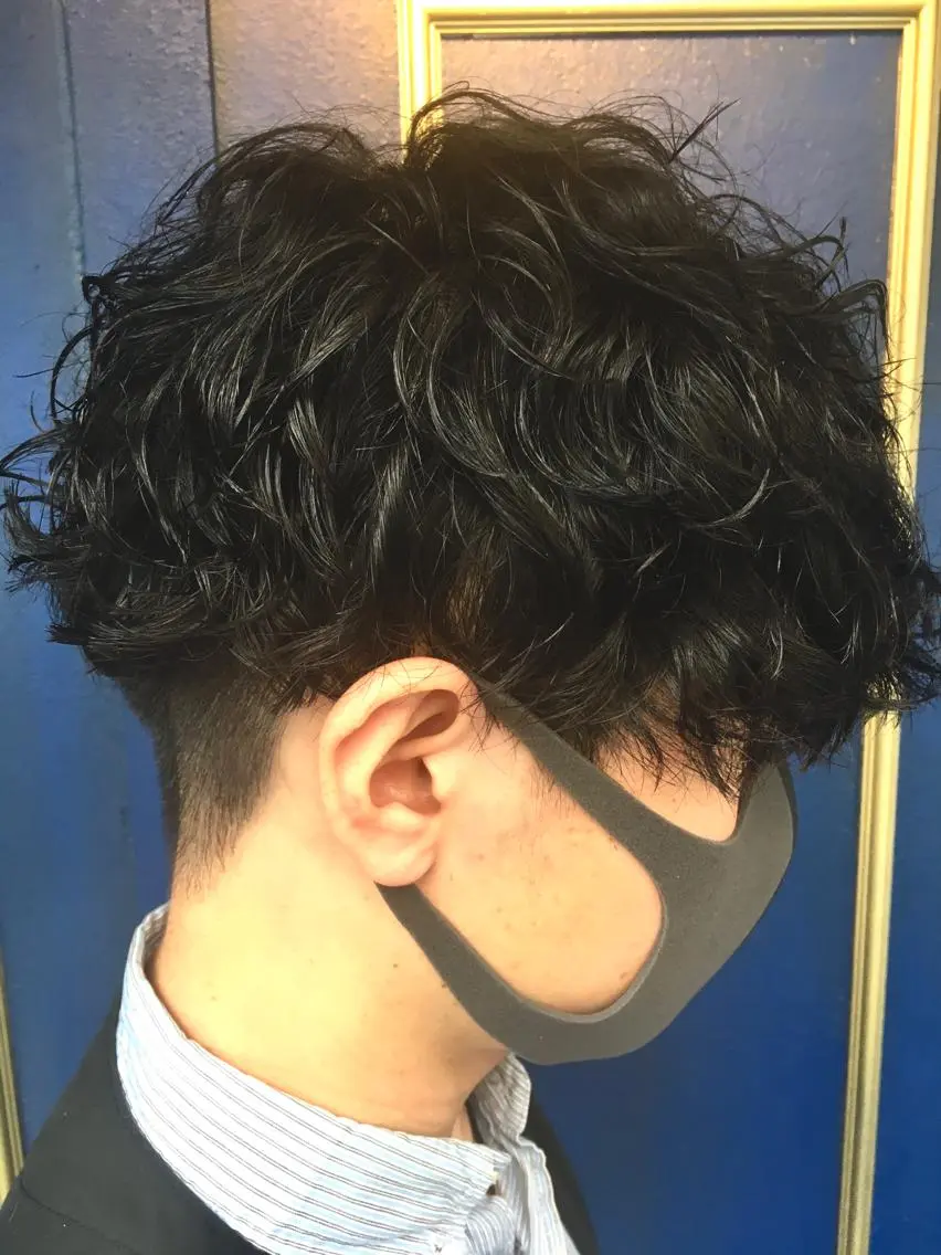【メンズ限定】カット+スパイラルパーマ✨ダメージ軽減コスメパーマ✨️の写真