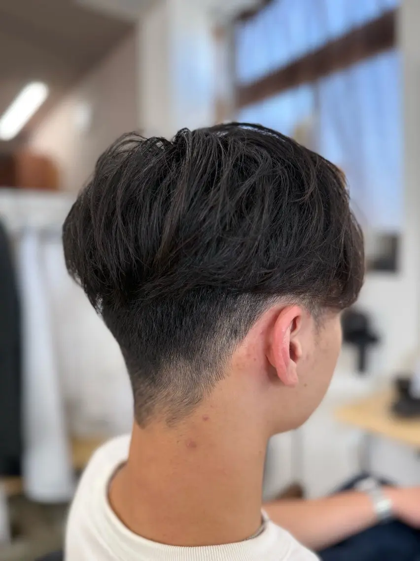 メンズ カット 中西 広人のヘアスタイル