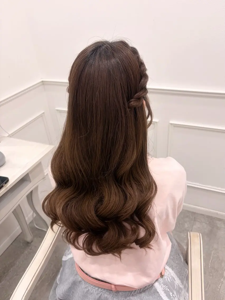 ヘアアレンジ ヘアセット 木村 しずかのヘアスタイル