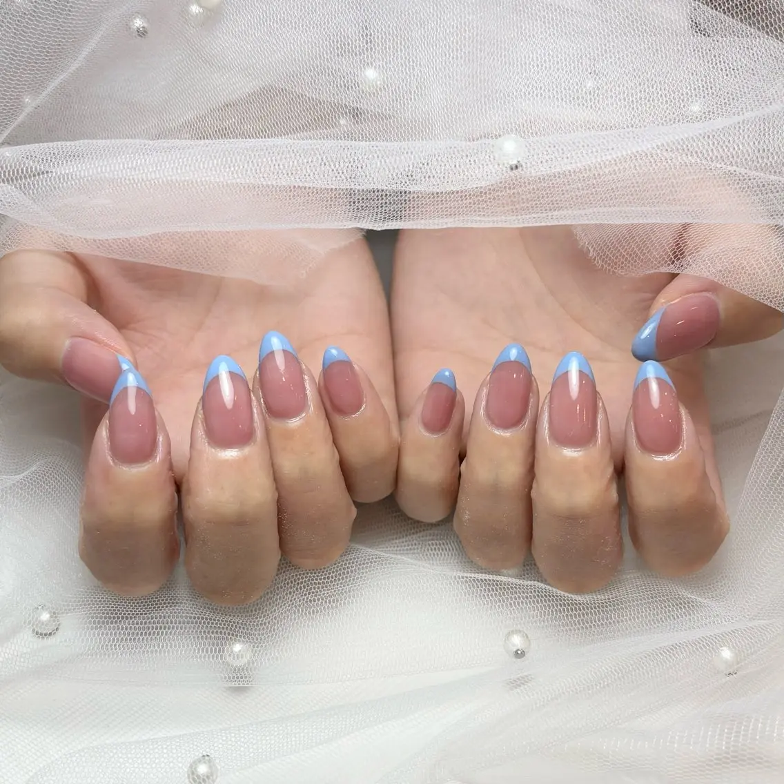 【フレンチorカラグラ [1カラーベース]】(オフなし)の写真