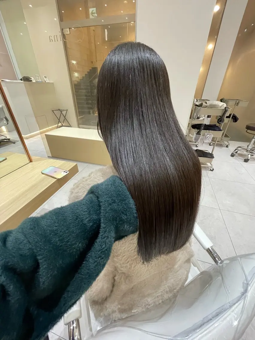 ロング 髪質改善 トリートメント 艶髪専門美容師 梅村晋平のヘアスタイル