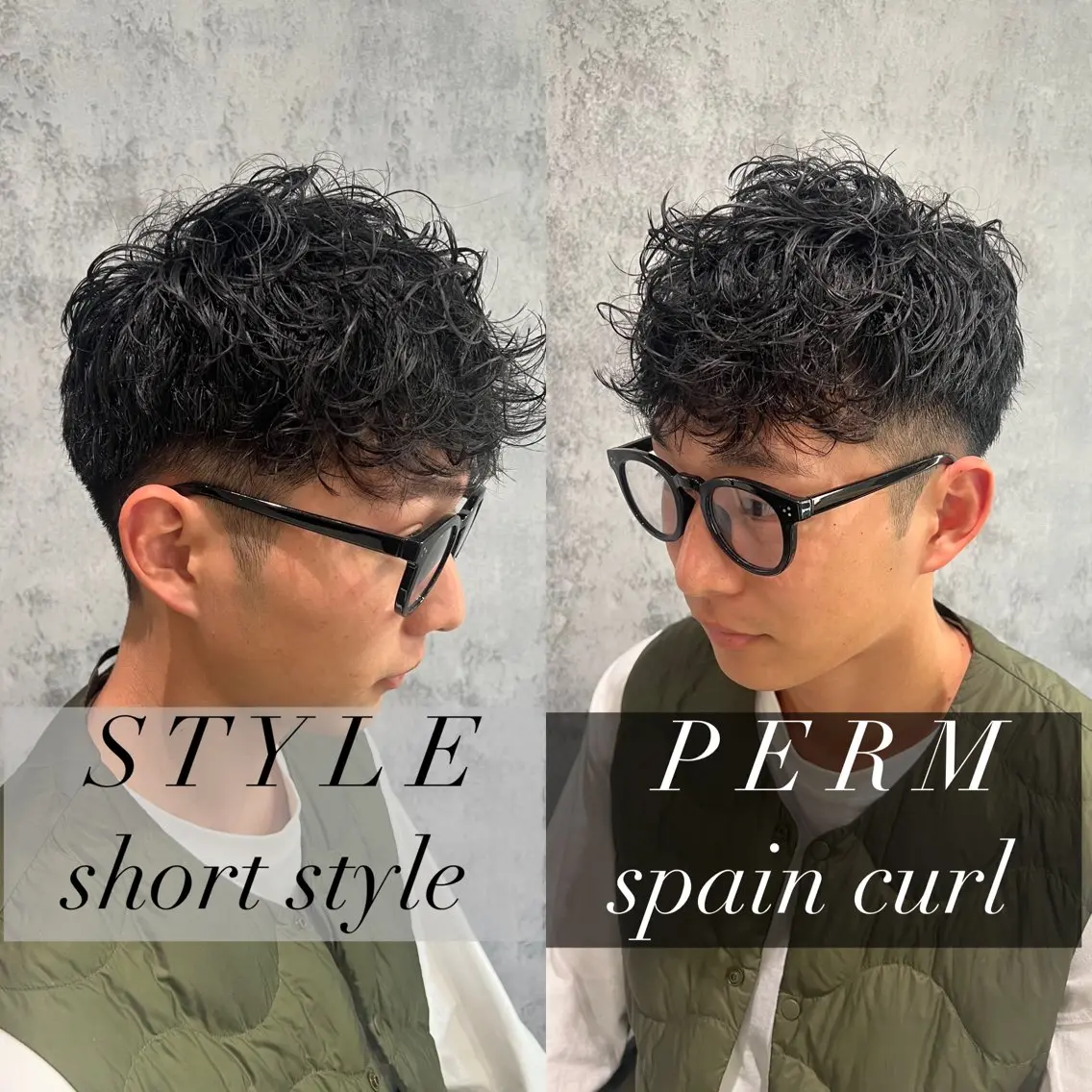 ショート カット パーマ バレイヤージュ職人 🔥代表YU-SHIのヘアスタイル