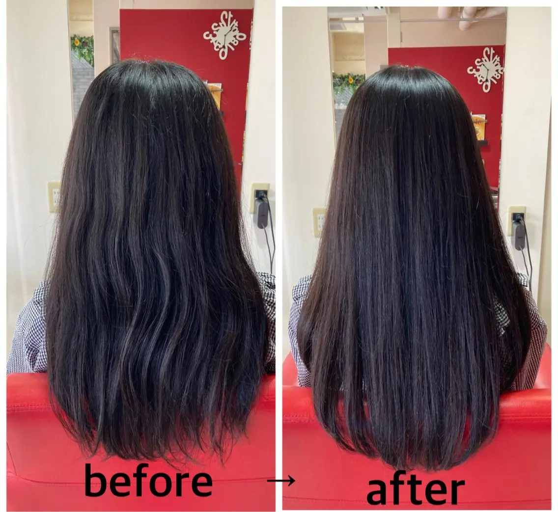 セミロング 岸本 友子のヘアスタイル