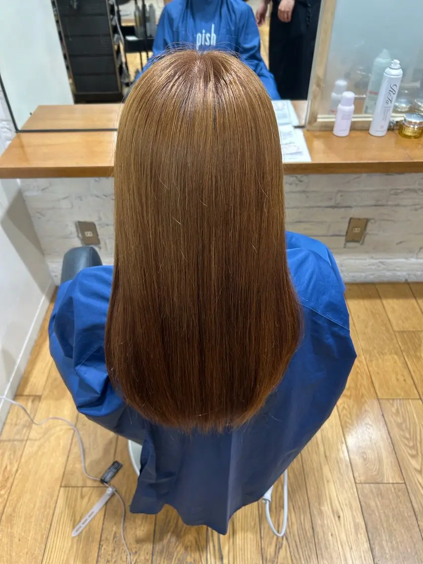 カラー ヘアカラー トリートメント ❄️透明感カラー❄️ しゅりのヘアスタイル