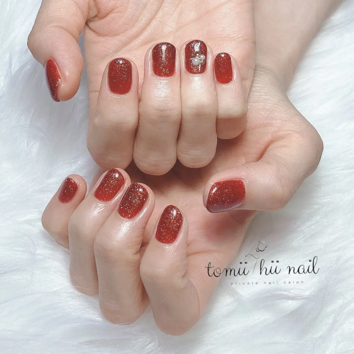 ネイル フラッシュネイル シンプルネイル ハンドネイル tomii-hii -nailのその他イメージ