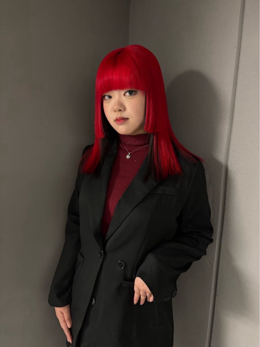 カラー める 名古屋ハイトーンのヘアスタイル