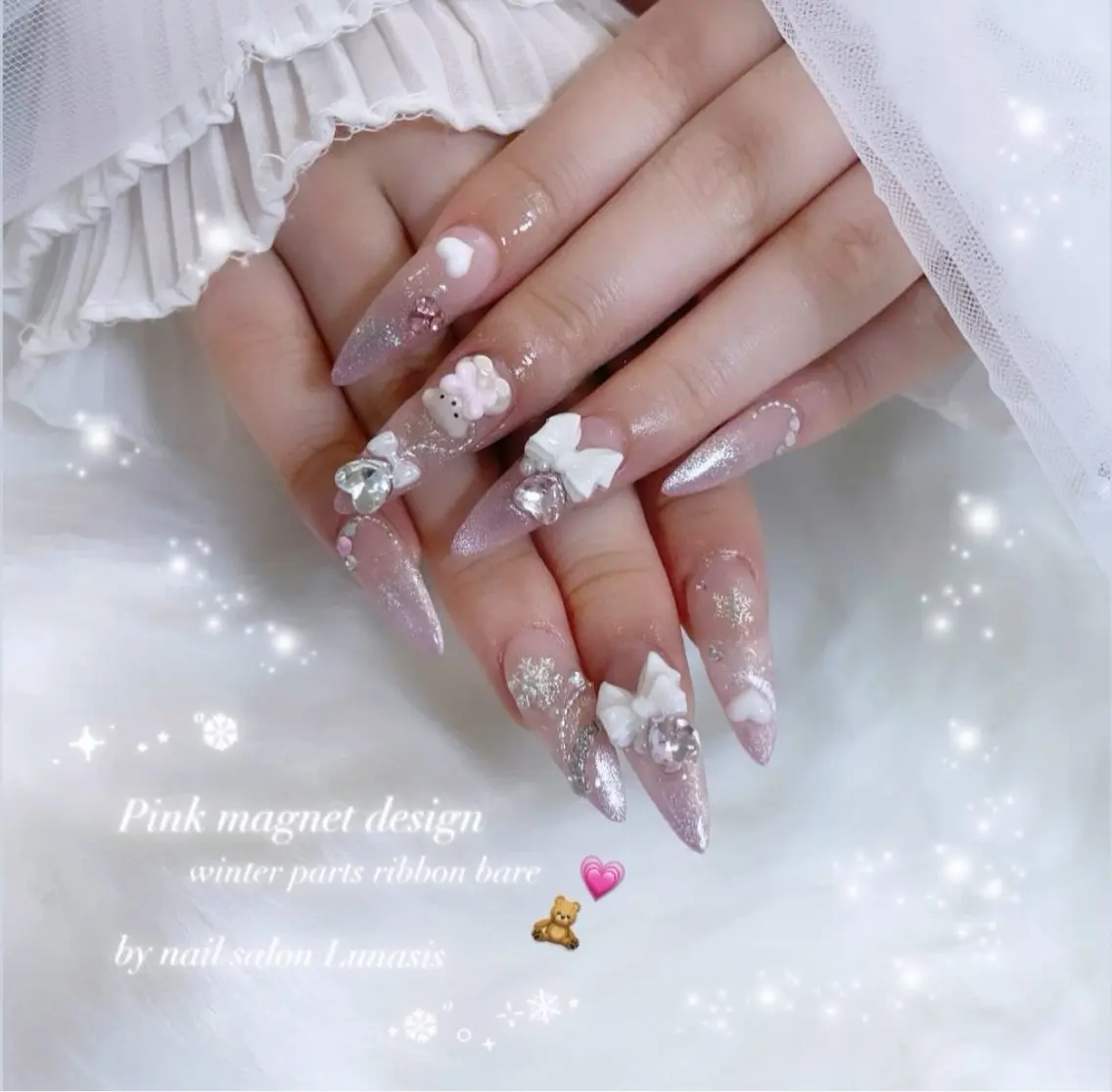 ネイル アートネイル ハンドネイル nail salon Lunasisのネイルデザイン