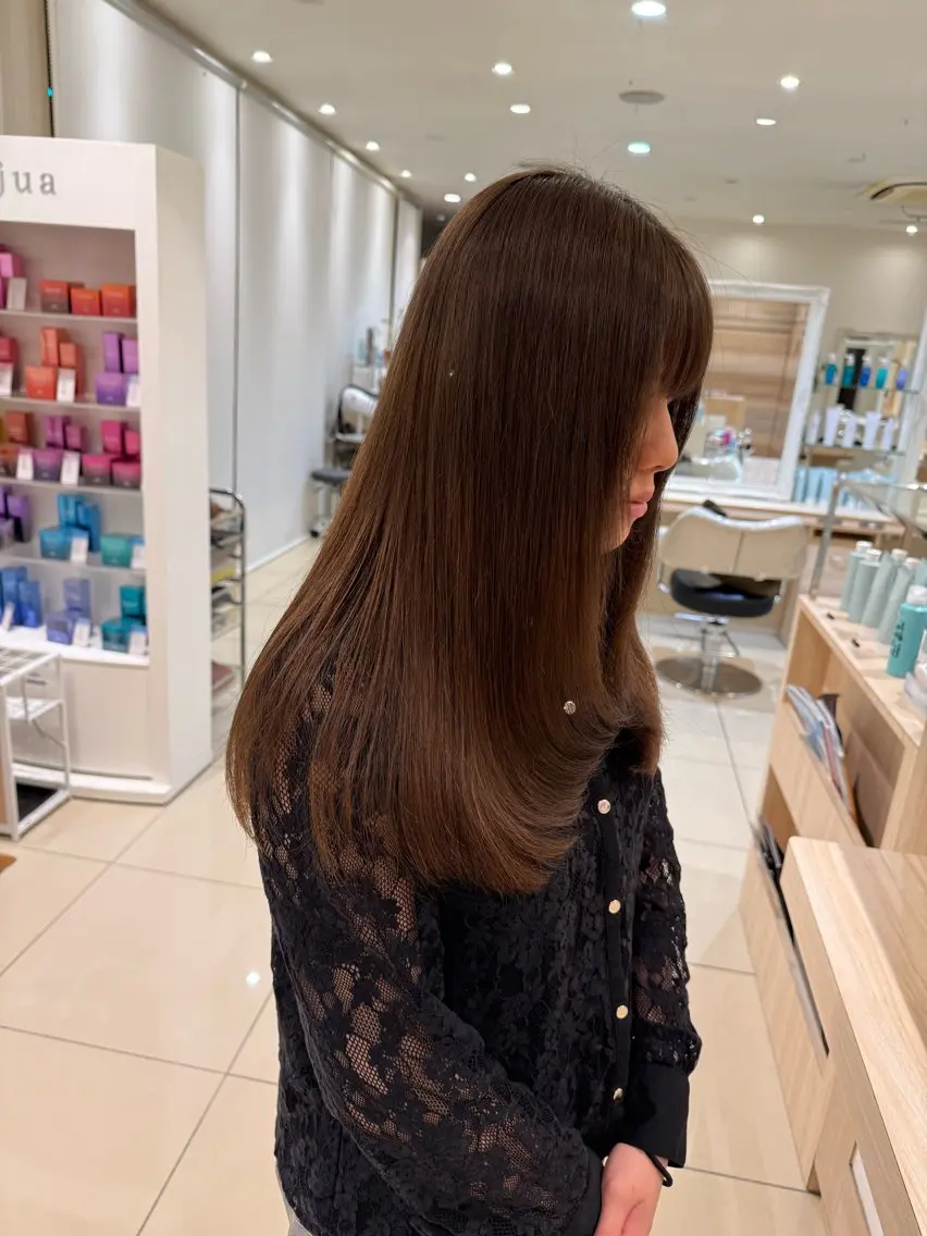 カラー モデル様募集中 🤍𐙚アンジュのヘアスタイル