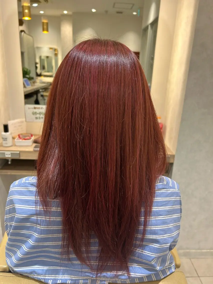 カラー 中平 稜のヘアスタイル