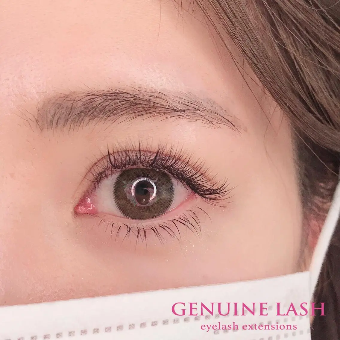 マツエク・マツパ GENUINE LASH　SAKIのマツエク・マツパデザイン