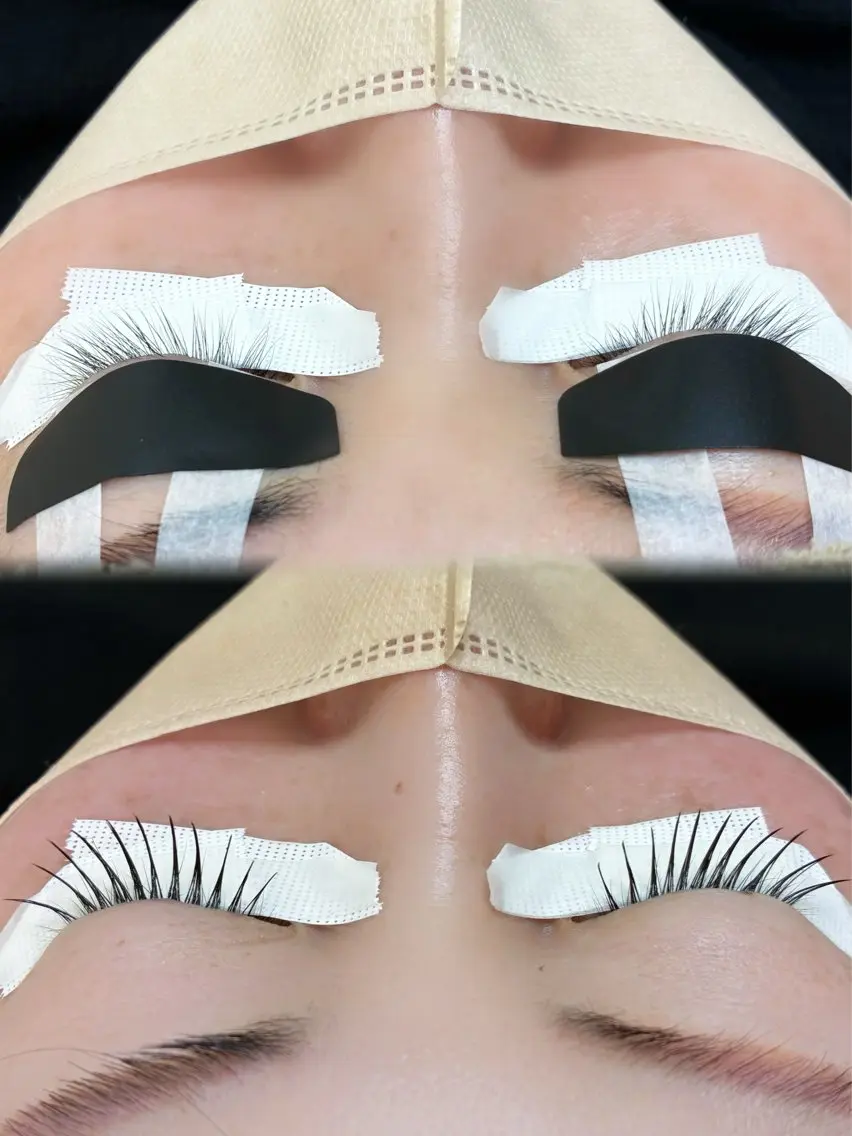 マツエク・マツパ フラットラッシュ herseye ELINAのマツエク・マツパデザイン