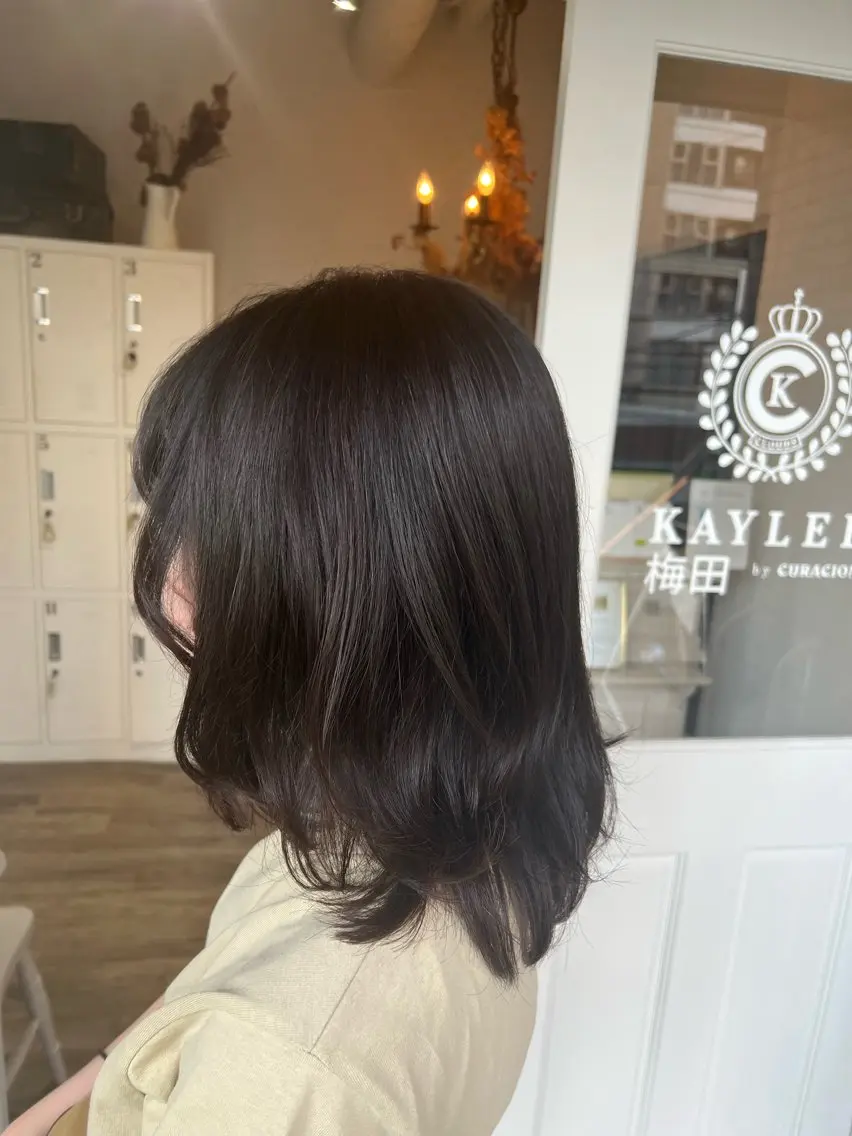 ミディアム 髙橋 秀果のヘアスタイル