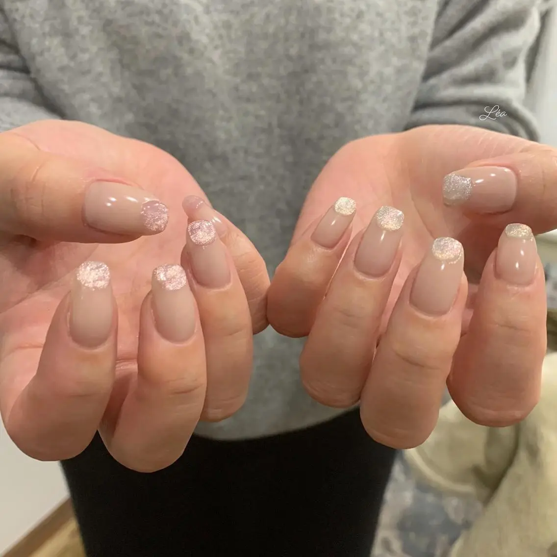 ネイル ジェルネイル 持ち込み パラジェル ソフトジェル Léa nailのネイルデザイン