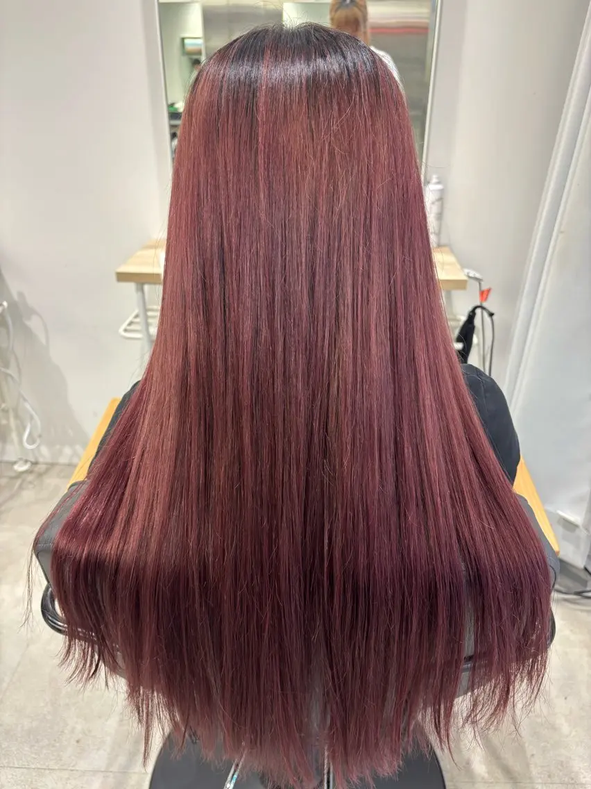 ロング カラー ヘアカラー cocoro💗 ﾏﾂｴｸ/ﾈｲﾙのマツエク・マツパデザイン
