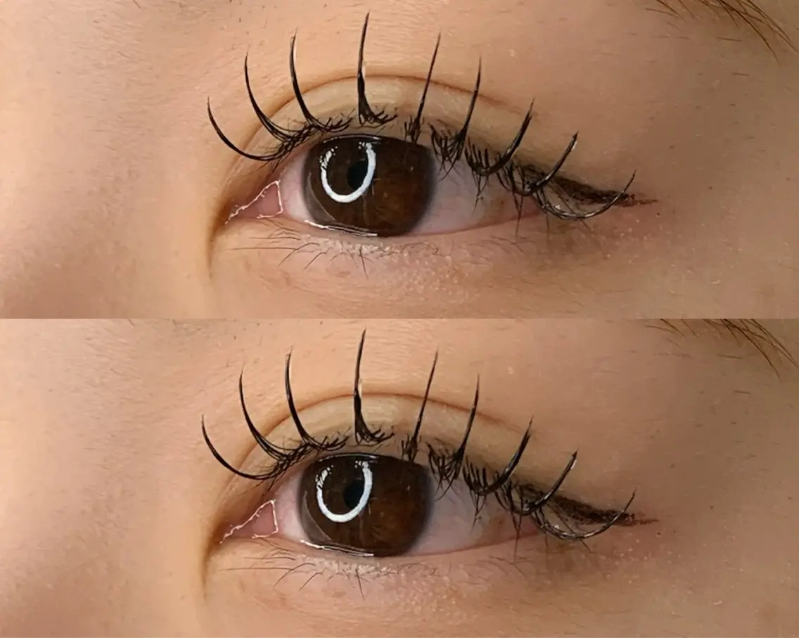 マツエク・マツパ フラットラッシュ Eyelash Salon IROのマツエク・マツパデザイン