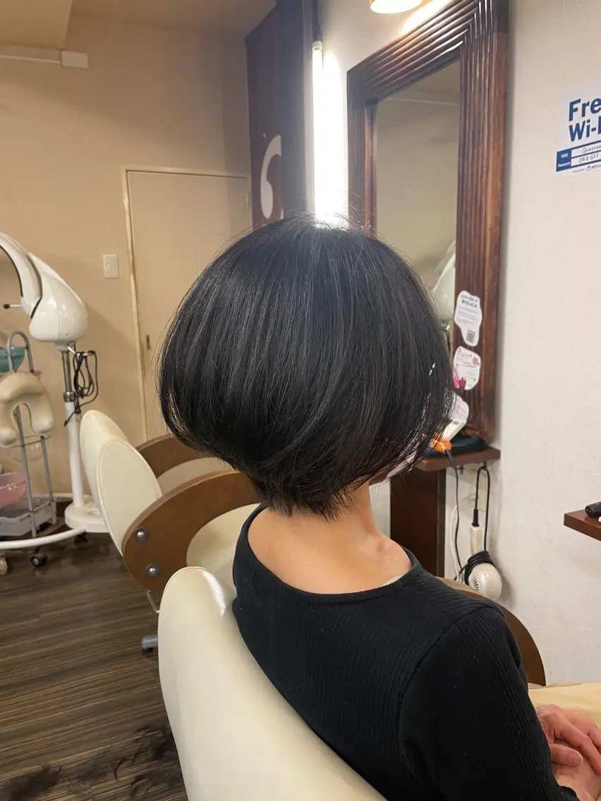 ショート 高取大将 /髪質改善/艶髪のヘアスタイル