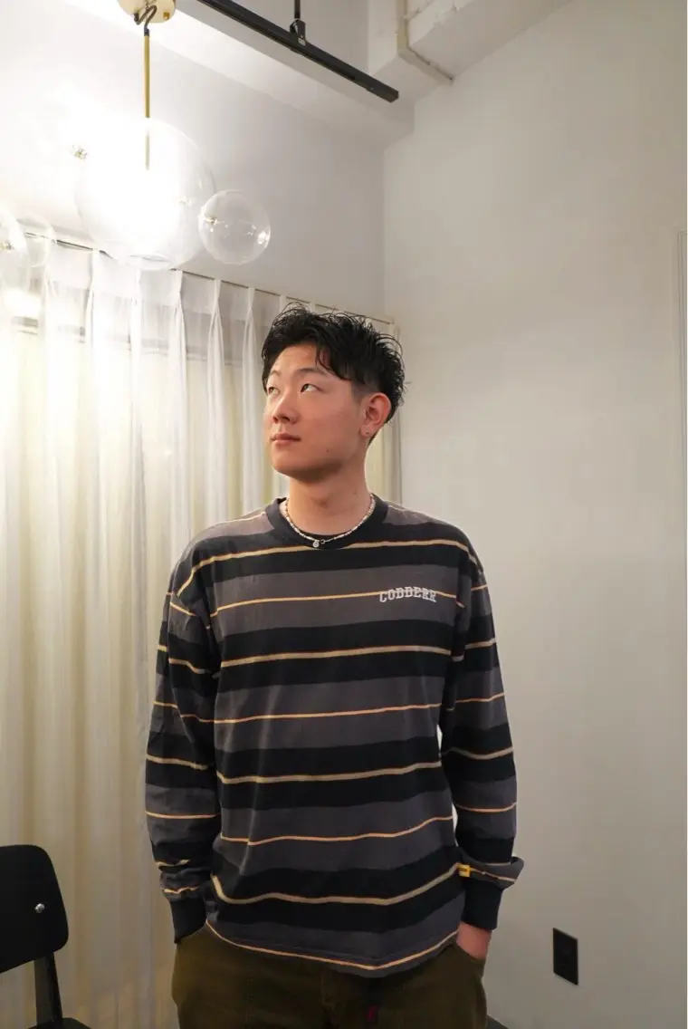 メンズ ショート・ボブ れいかのヘアスタイル