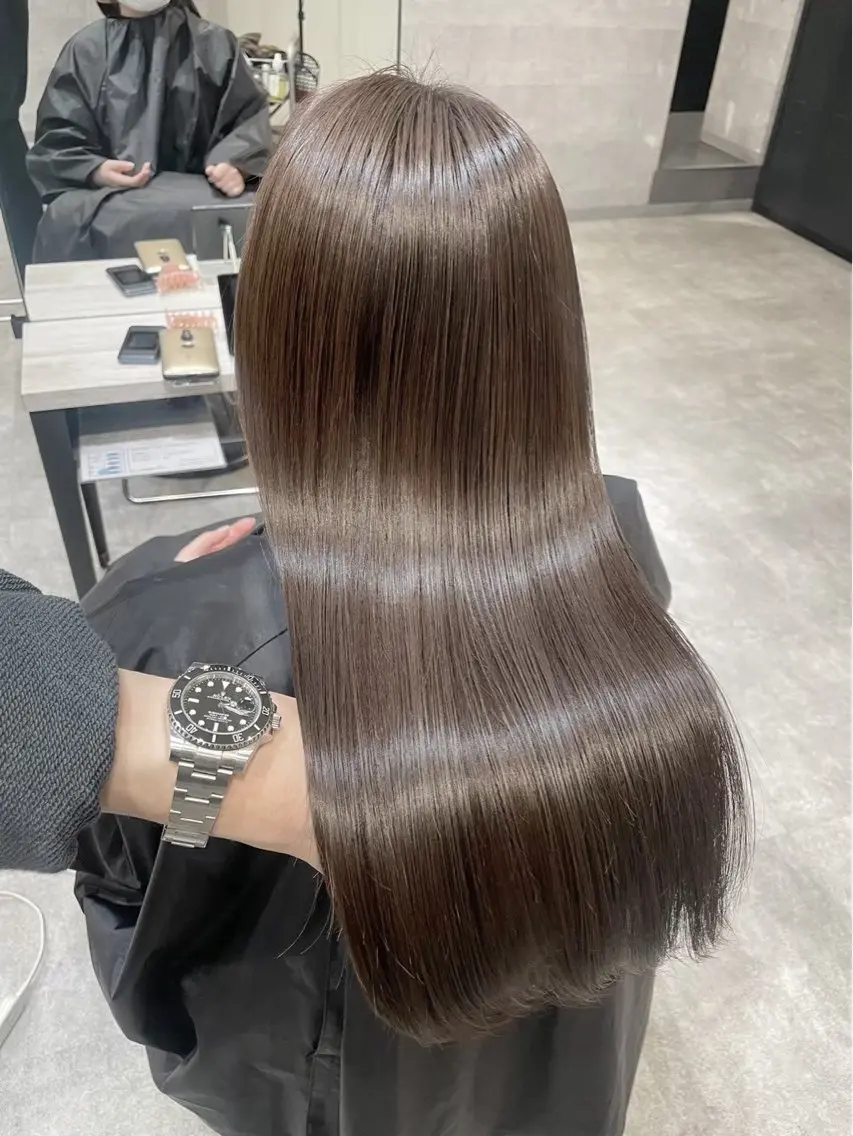 ロング カット ヘアカラー トリートメント BUCKS【天王寺】 バックス【駅30秒】のヘアスタイル