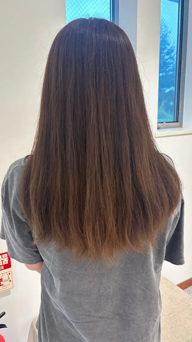 ロング カラー ⠀ ゆづきのヘアスタイル
